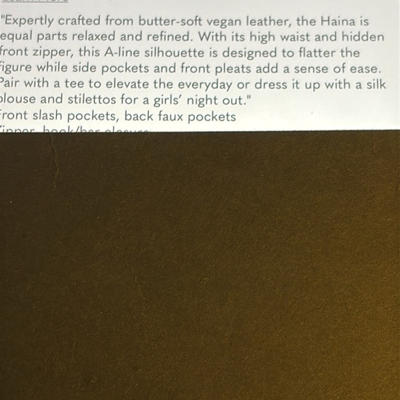 Veronica Beard Navy Blue Faux Leather Shorts 2 - Picture 8 of 8